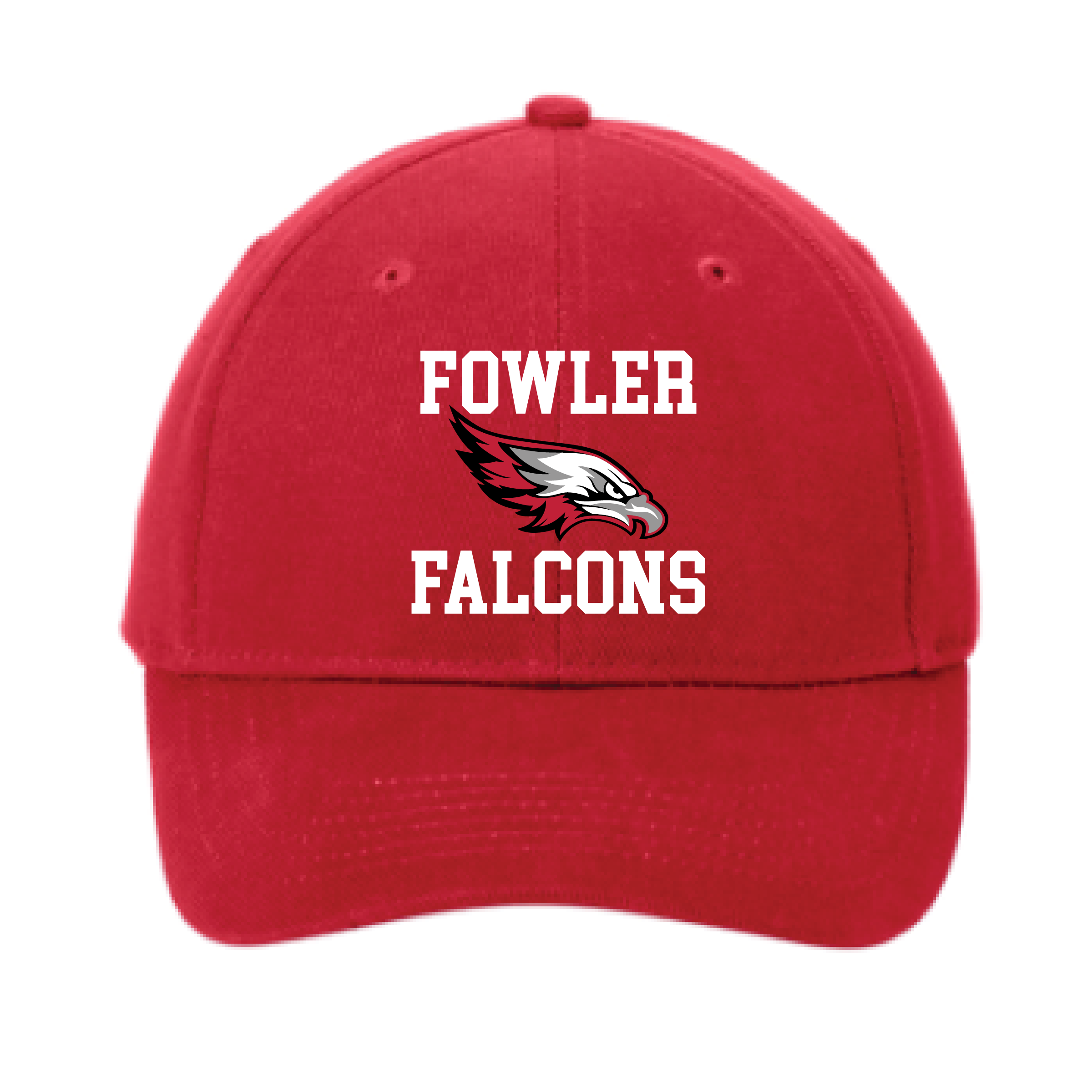 Fowler Falcons Cap in Red
