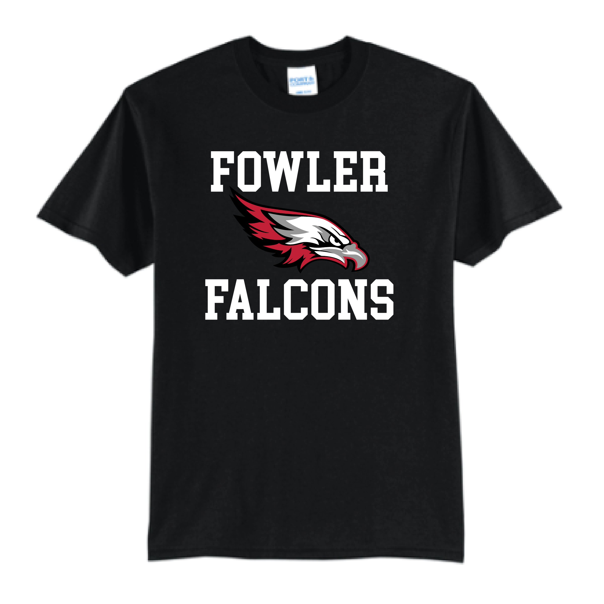 Fowler Falcons T-Shirt in Black